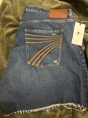 7 For All Mankind Highwaisted Shorts